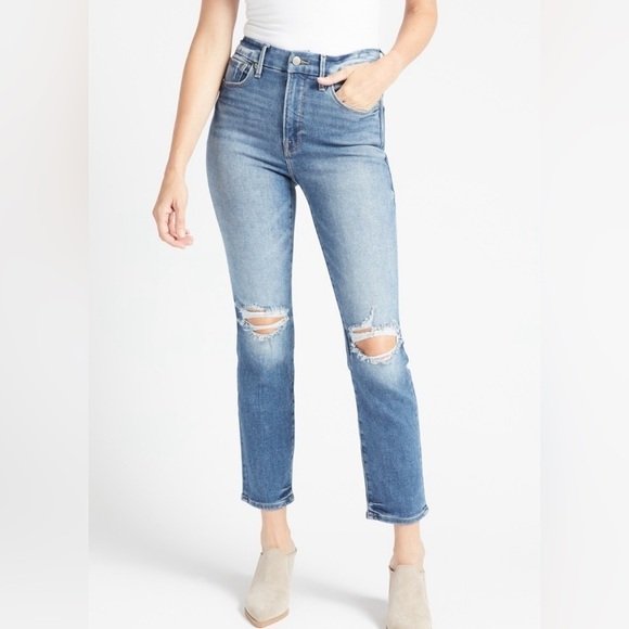 Good American Denim - NWT Good American Size 12/31 Good Legs Stovepipe Jeans‎